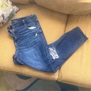 American Eagle Outfitters Curvy High-Rise Jegging Crop